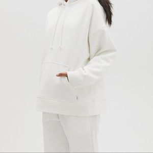 COZY AF BF SWEATSUIT WHITE